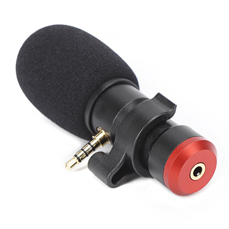 Yelangu MIC06 Mobile Microphone Mini Microphone Smartphone Studio Interview Recording Mic