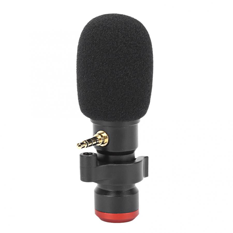 Yelangu MIC06 Mobile Microphone Mini Microphone Smartphone Studio Interview Recording Mic