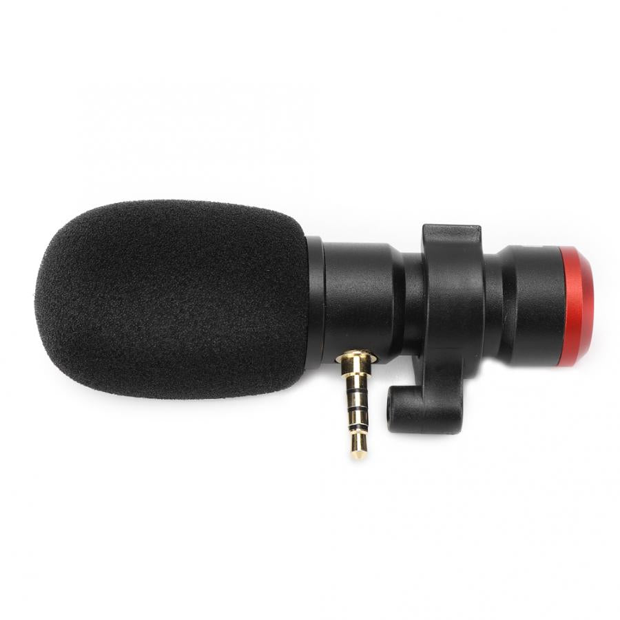 Yelangu MIC06 Mobile Microphone Mini Microphone Smartphone Studio Interview Recording Mic