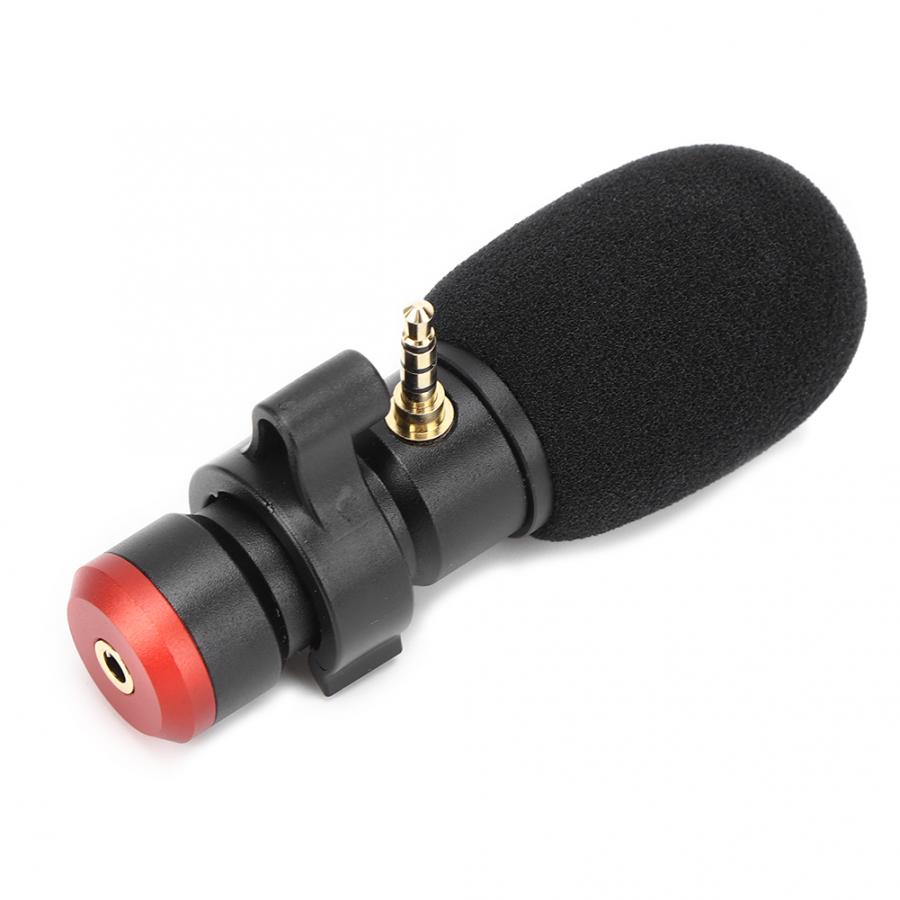 Yelangu MIC06 Mobile Microphone Mini Microphone Smartphone Studio Interview Recording Mic