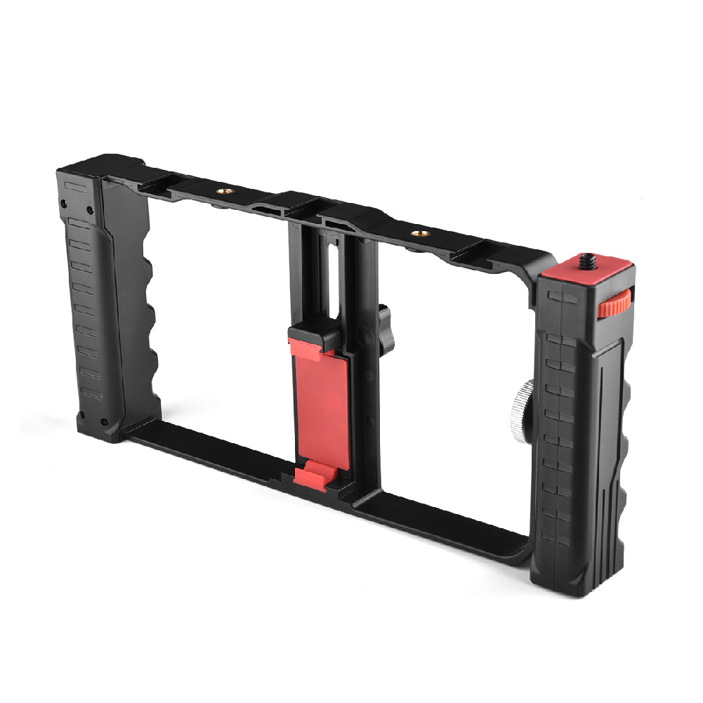 Yelangu PC02A Double Handle Bracket Camera Video Cage Professional Cage for Smartphone (YLG0901C)
