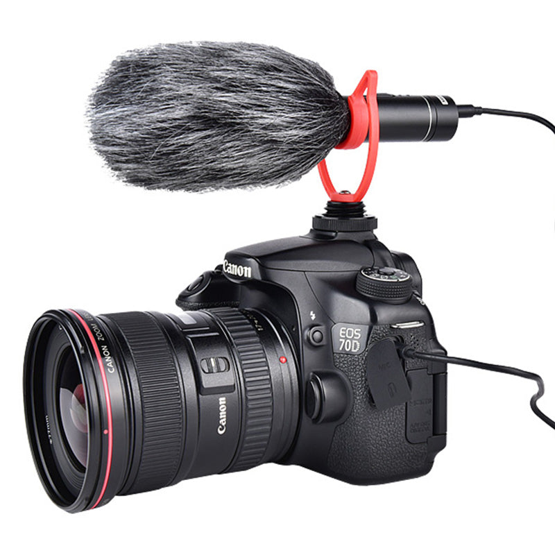 Yelangu MIC05 Electric Professional Super-Cardioid Universal Gun Shape Camera Microphone Video Mic