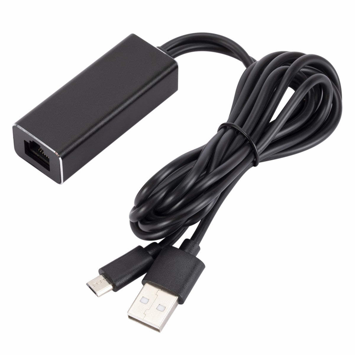 XC25 Micro USB to 100M Network Card Compatible with Fire TV Stick TV Card Support USB Powered