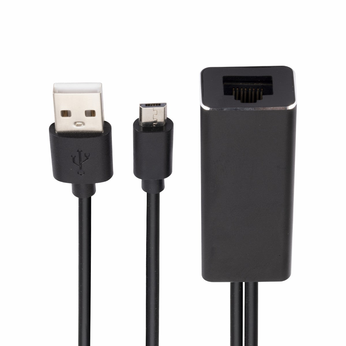 XC25 Micro USB to 100M Network Card Compatible with Fire TV Stick TV Card Support USB Powered