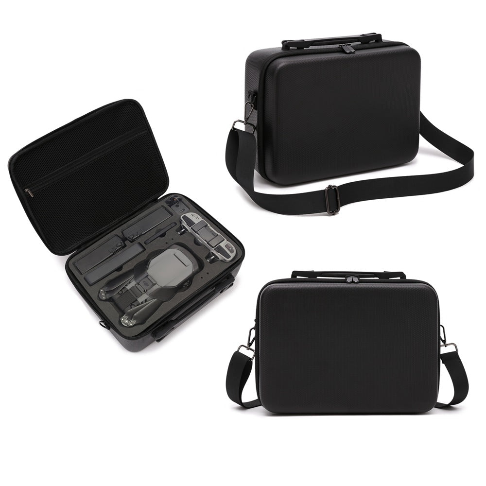 Bikano For DJI Mavic 3 Portable Camera Storage Bag EVA PU Leather Shockproof Carrying Box with Shoulder Strap