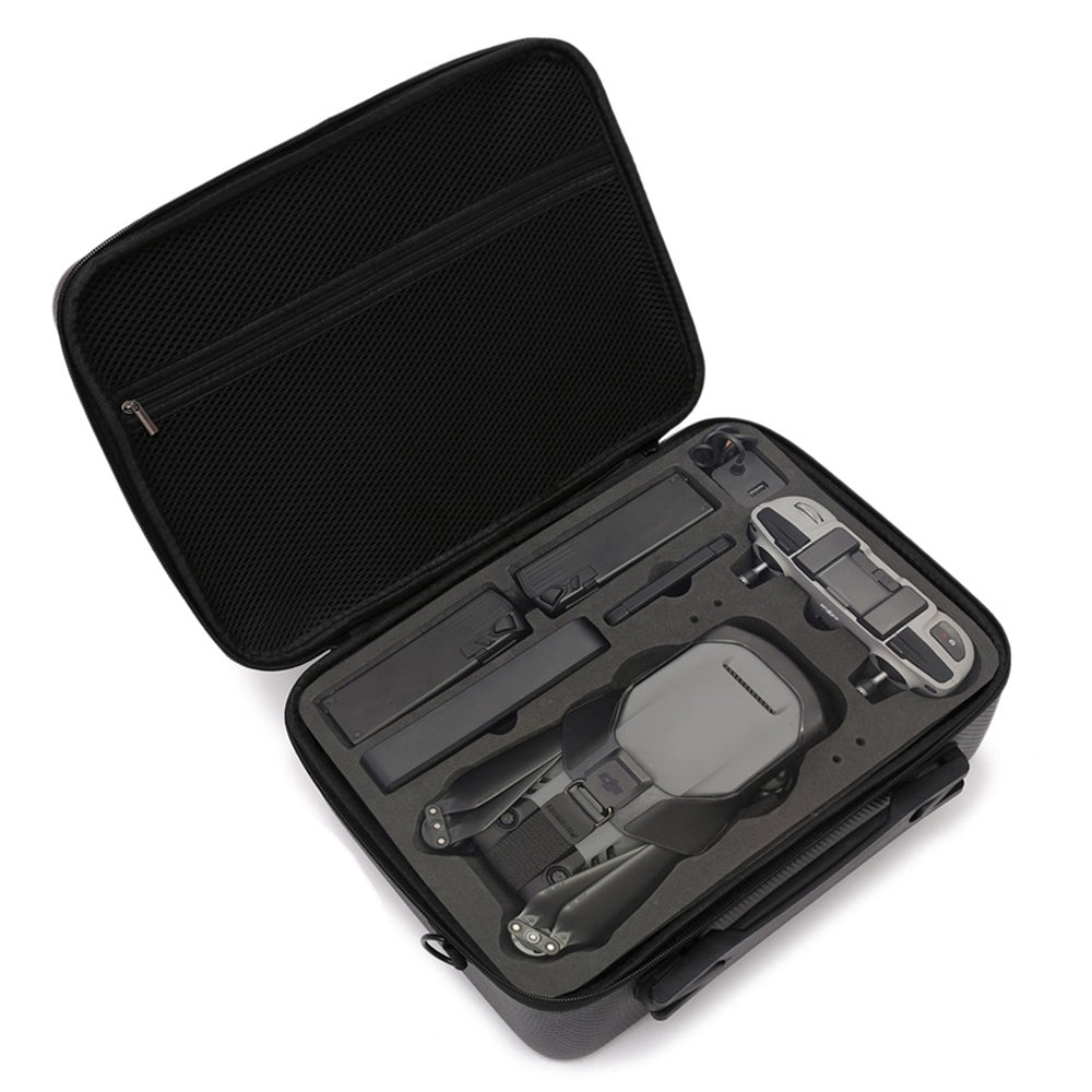 Bikano For DJI Mavic 3 Portable Camera Storage Bag EVA PU Leather Shockproof Carrying Box with Shoulder Strap