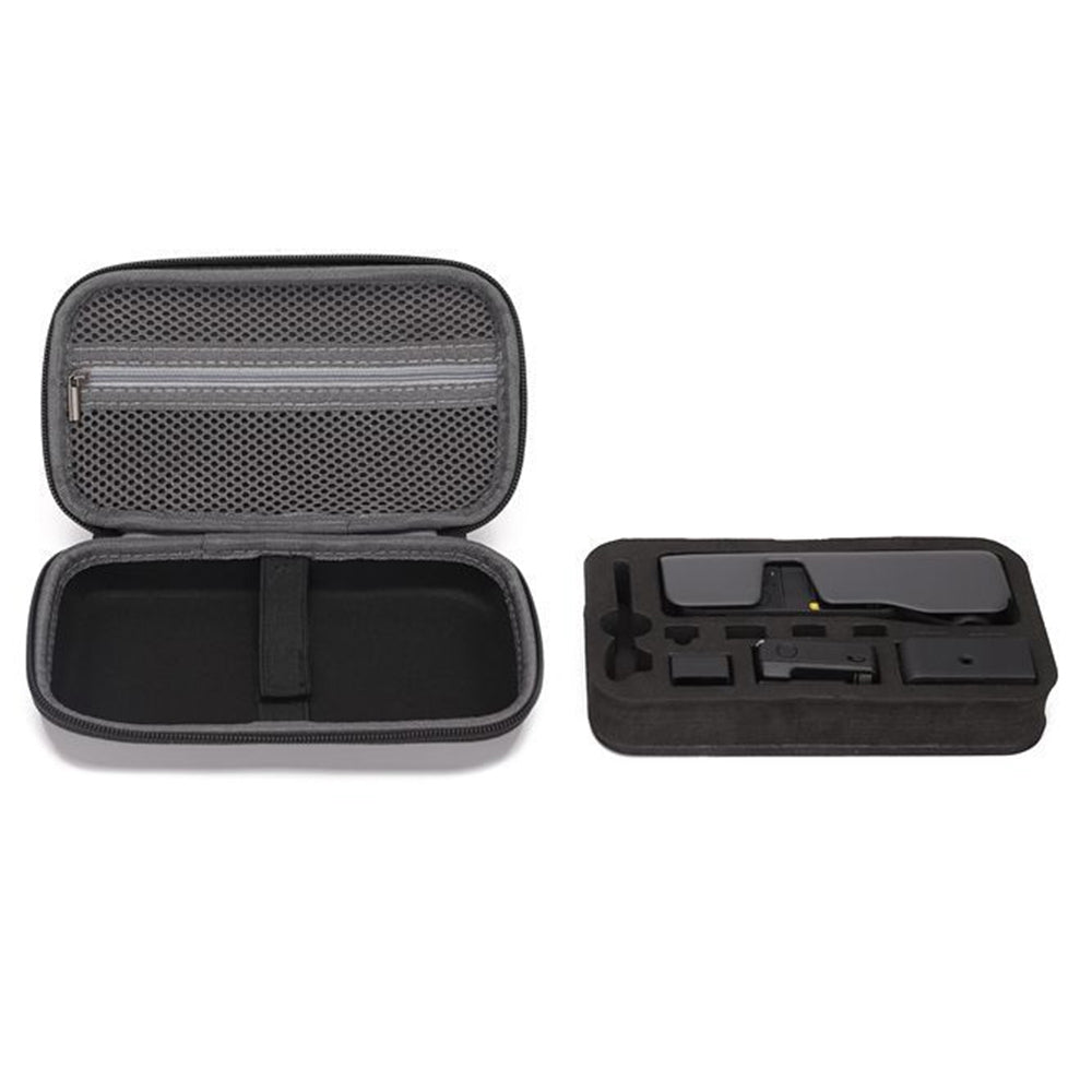 Bikano For DJI OSMO Pocket 2 Portable Camera Storage Bag PU Leather+EVA Hard Shell Shockproof Carrying Case with Hanging Buckle