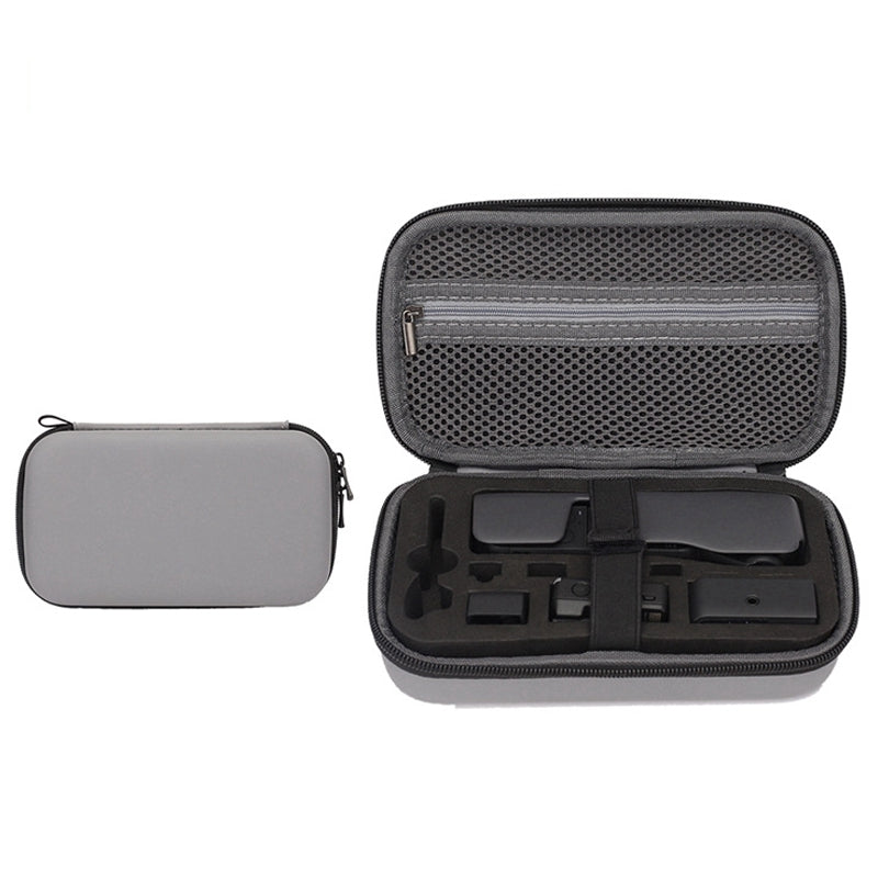 Bikano For DJI OSMO Pocket 2 Portable Camera Storage Bag PU Leather+EVA Hard Shell Shockproof Carrying Case with Hanging Buckle