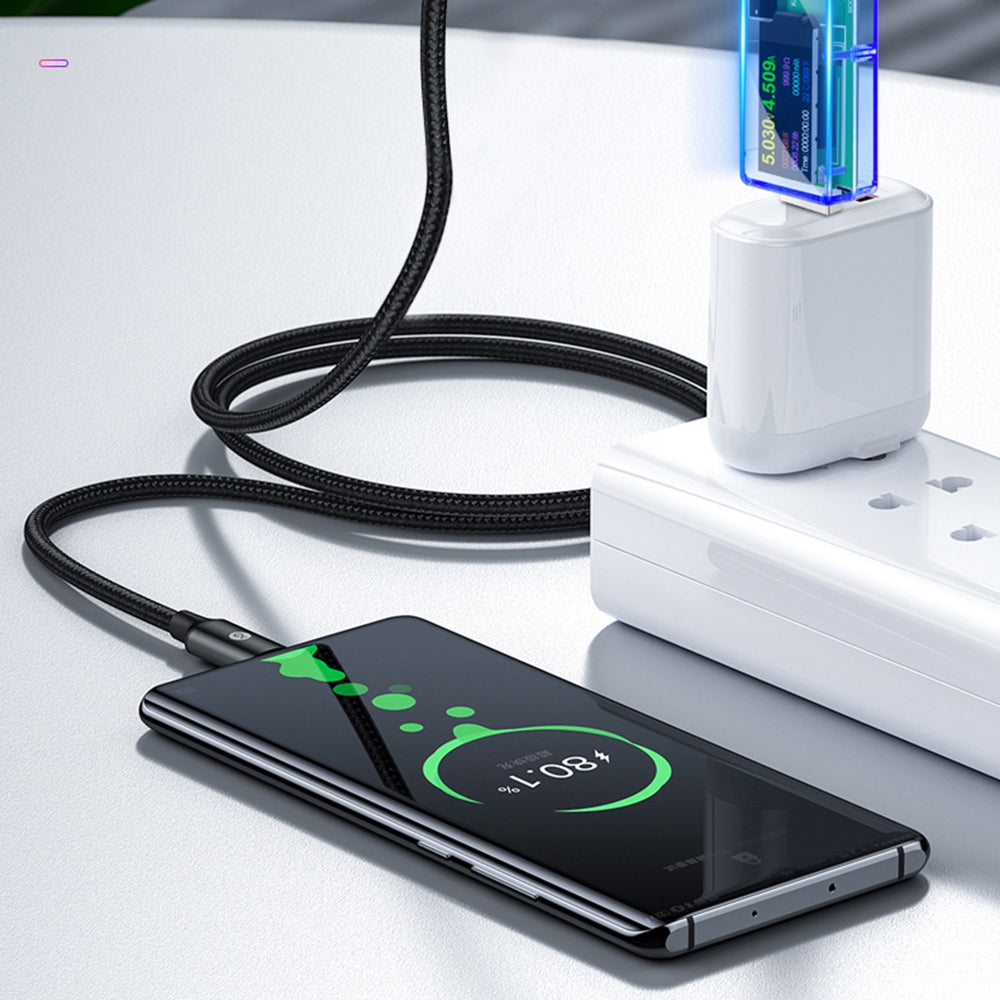 Juwei U96P Digital Multimeter USB Tester IPS Digital Display Voltage Current Watt Meter Automatic Detection Tool - Blue