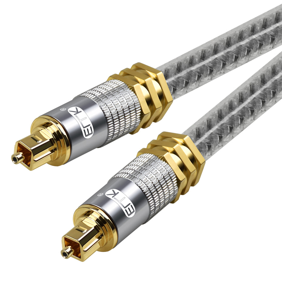 EMK YL-A 20m For Speaker Sound Bar TV Xbox Player OD8.0mm SPDIF Digital Audio Optical Fiber Cord Toslink Cable