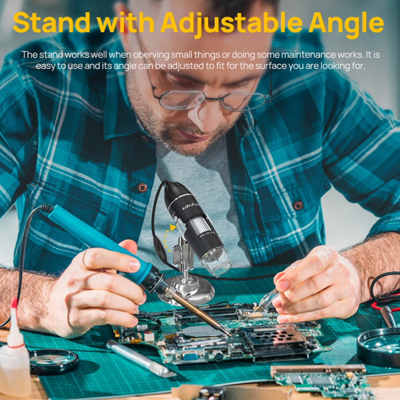 uSmart C01 Wired Digital Microscope for Power Armor 19 / 18T / 18 / 16 Pro / 13 / Armor 9 / 9E Pocket Microscope