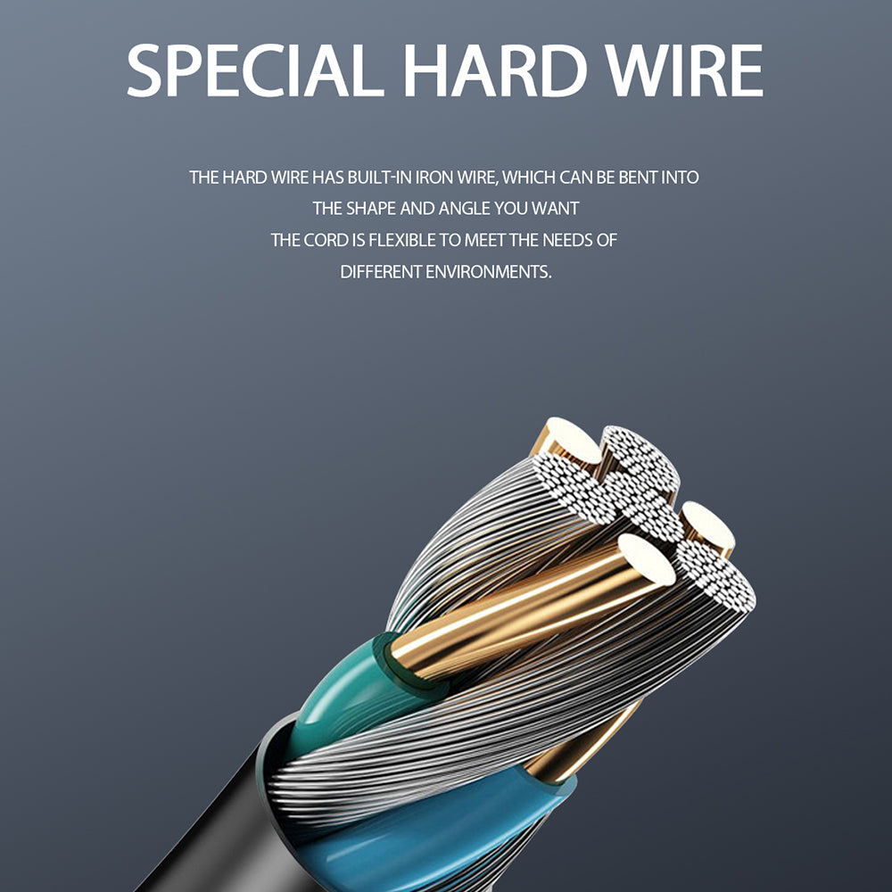 M30 1m Wire 8mm Dual-Lens 3inch Screen Endoscope Camera 7-LED Waterproof Industrial Borescope