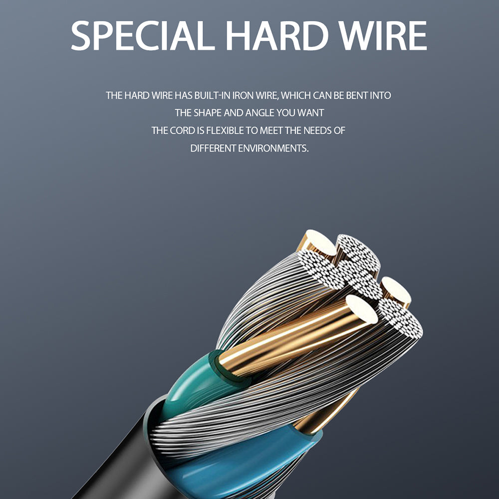 M30 10m Wire 8mm Dual-Lens Waterproof Industrial Borescope 3inch Screen 7-LED Endoscope Inspection Camera