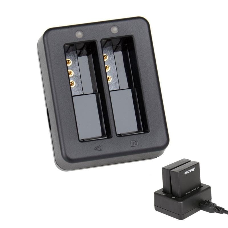 Battery Charger for Dazzne P2 Sports Camera (Black)