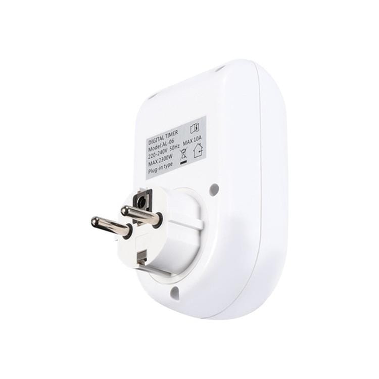 AL-06 220-240V Digital Timer Switch Socket, EU Plug