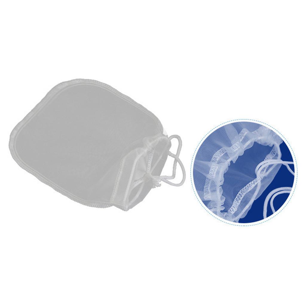 Nut Milk Bags Nylon for Cheese/Tea/Yogurt/Juice/Wine/Soup/Herbs Washable 46x46cm