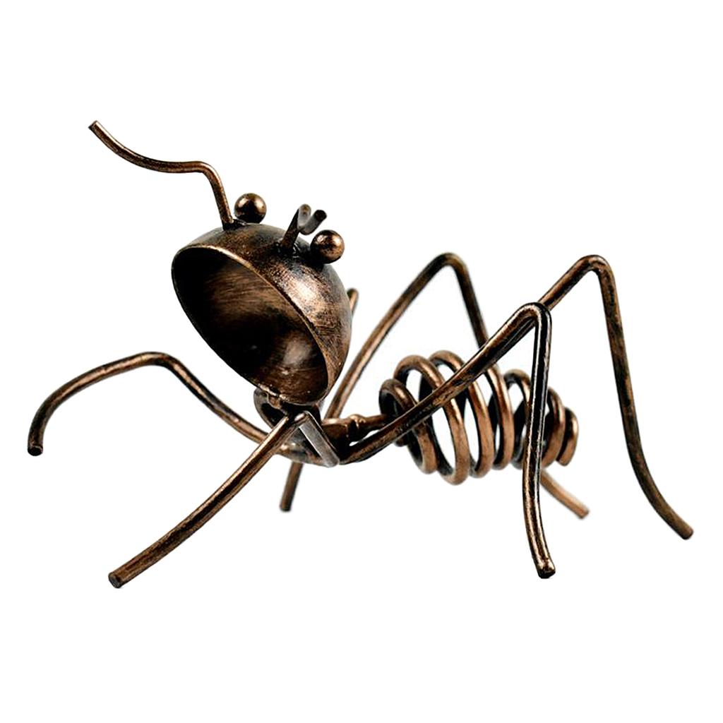 Metal Wire Wine Rack Bottle Holder Tabletop Centerpiece Style B Copper