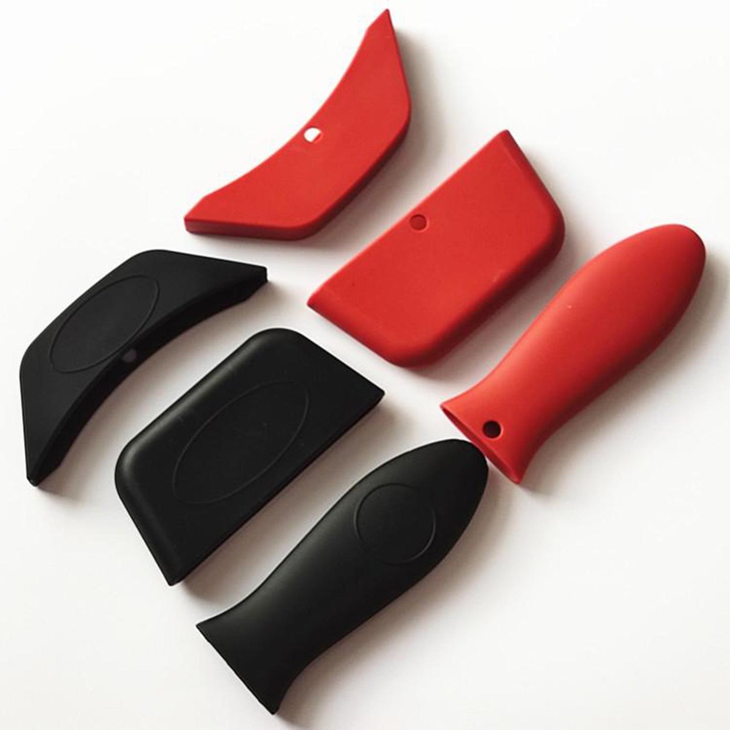 Hot Handle Holder Cast Iron Skillet Handle Cover Red Style 1