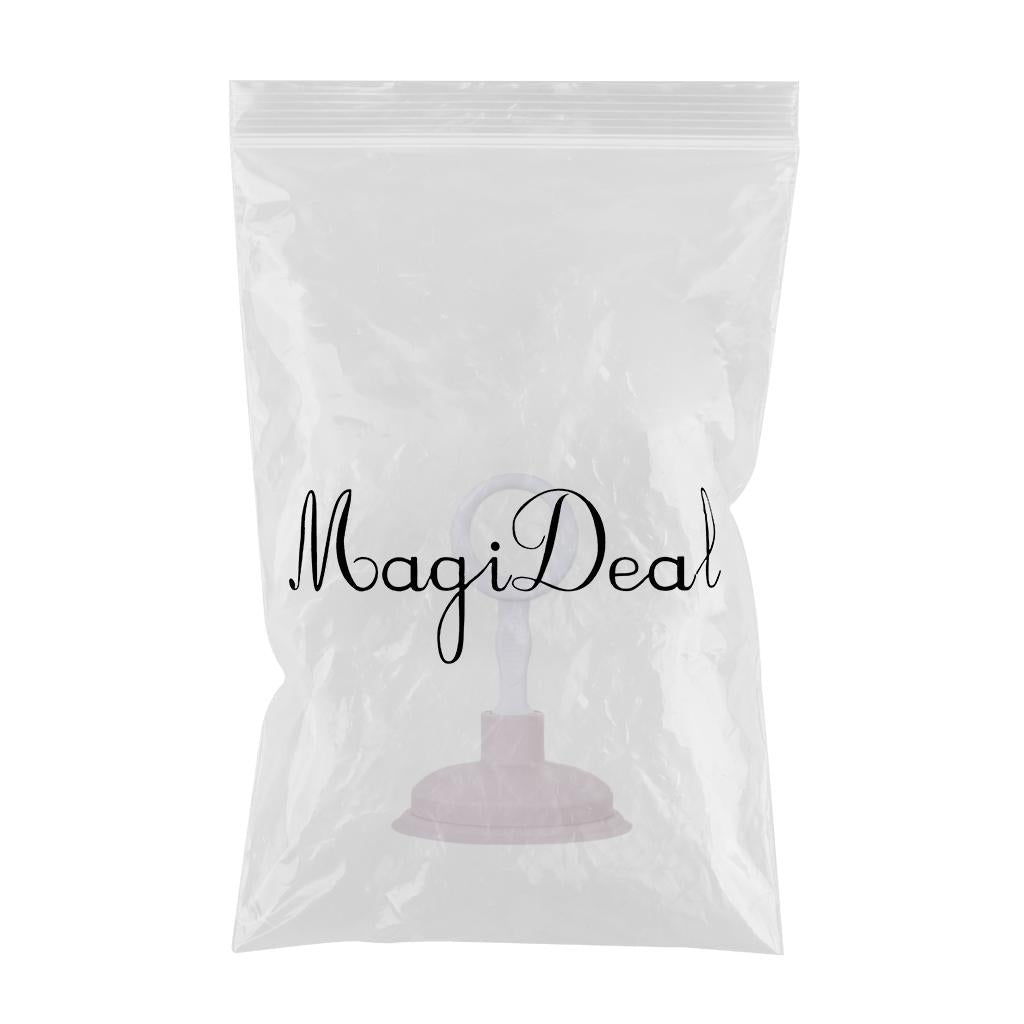 Pipeline Dredge Plunger Suction Pipe Cleaner Drain Bath Sink Cleaning Pink