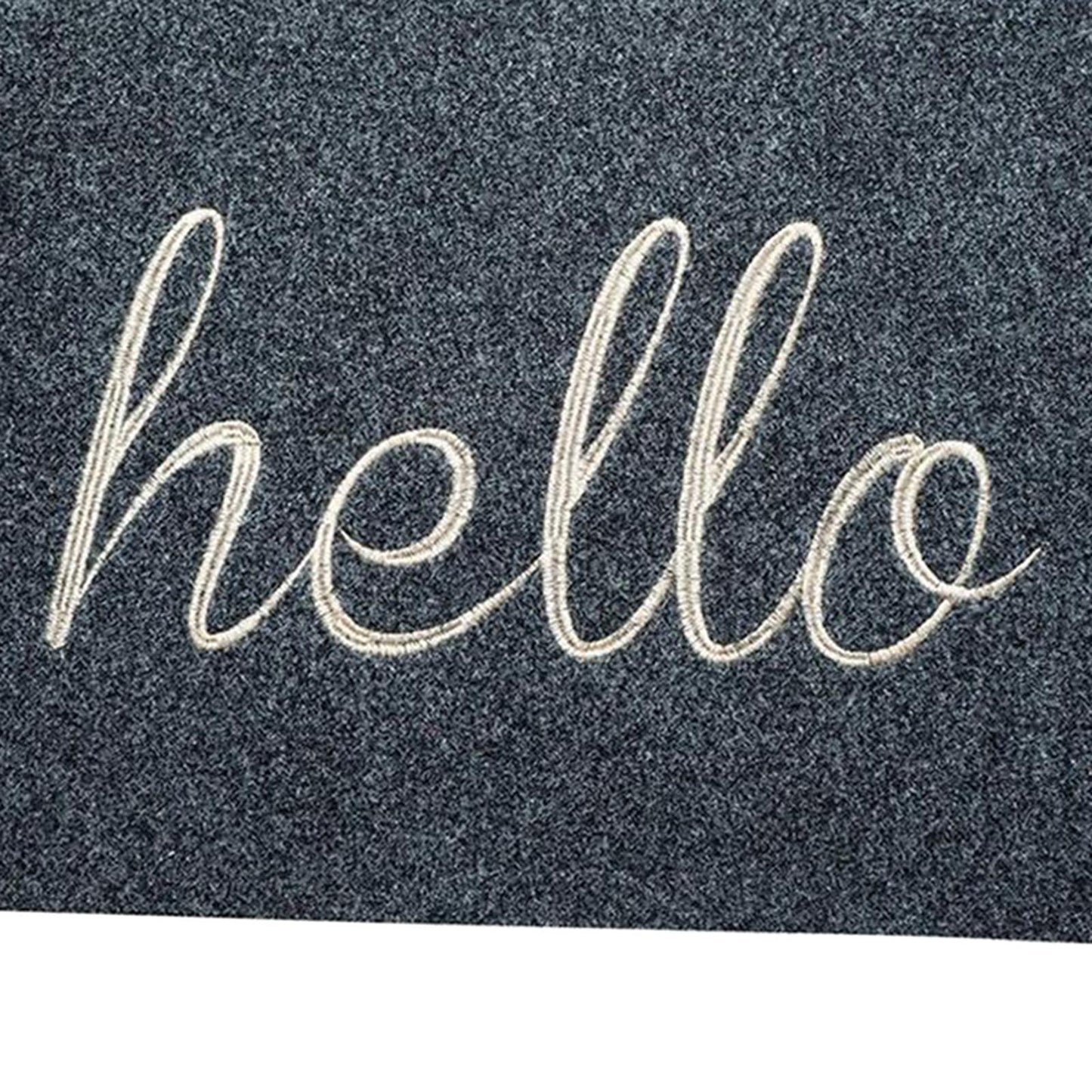 Door Mat Mats Doormats Front Entrance Door Mats Indoor & Outdoor Gray 60x90cm