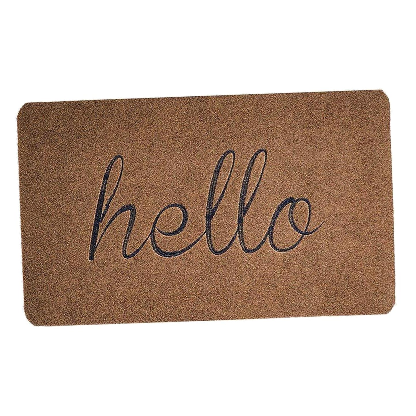 Door Mat Mats Doormats Front Entrance Door Mats Indoor & Outdoor Brown 45x70cm