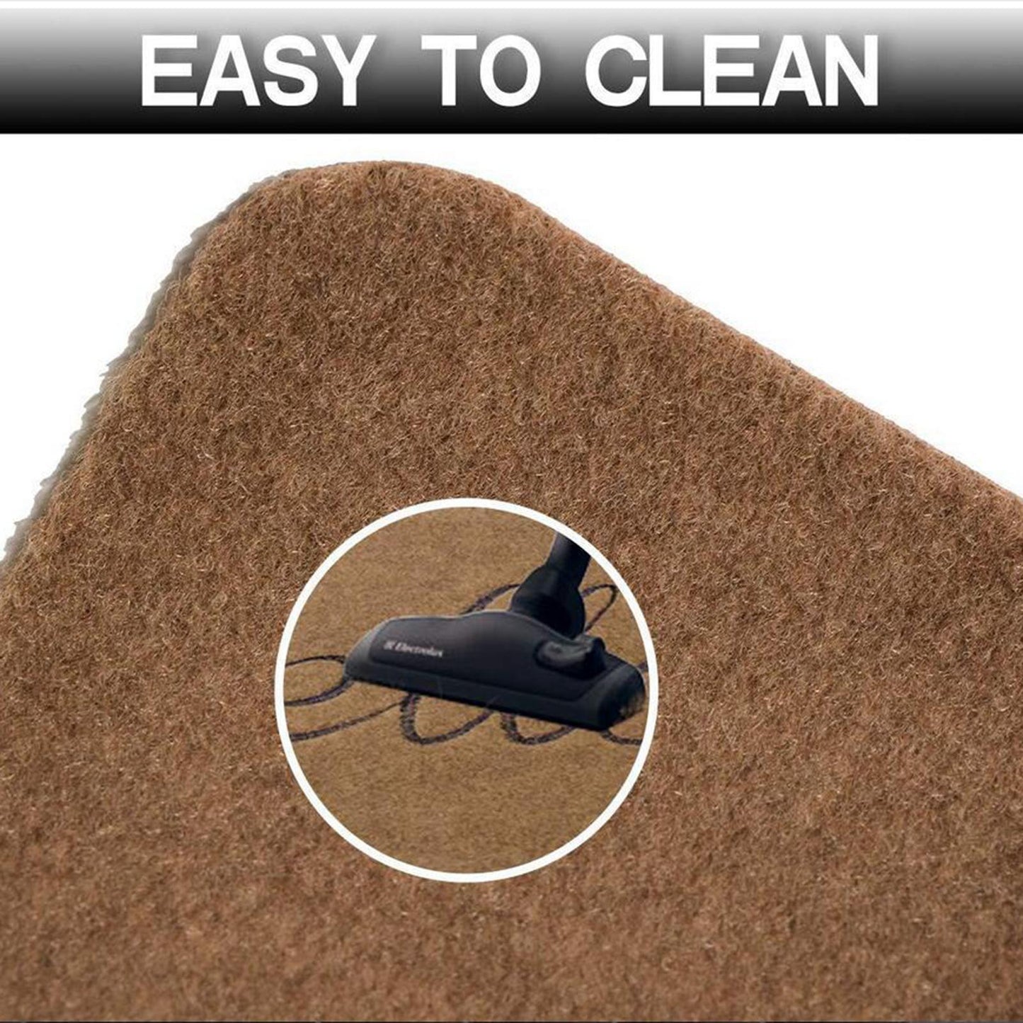 Door Mat Mats Doormats Front Entrance Door Mats Indoor & Outdoor Brown 60x90cm