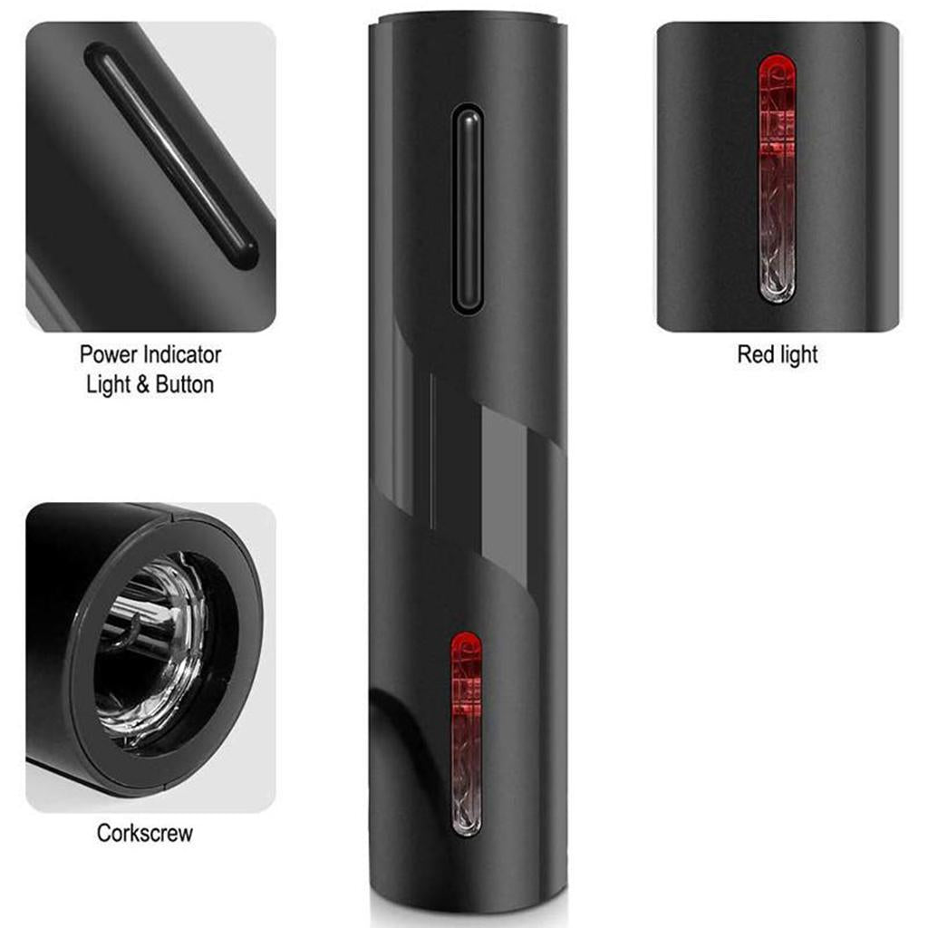 1pc Wine Opener Automatic Electric Corkscrew for Home Restaurant Party Bar Battery