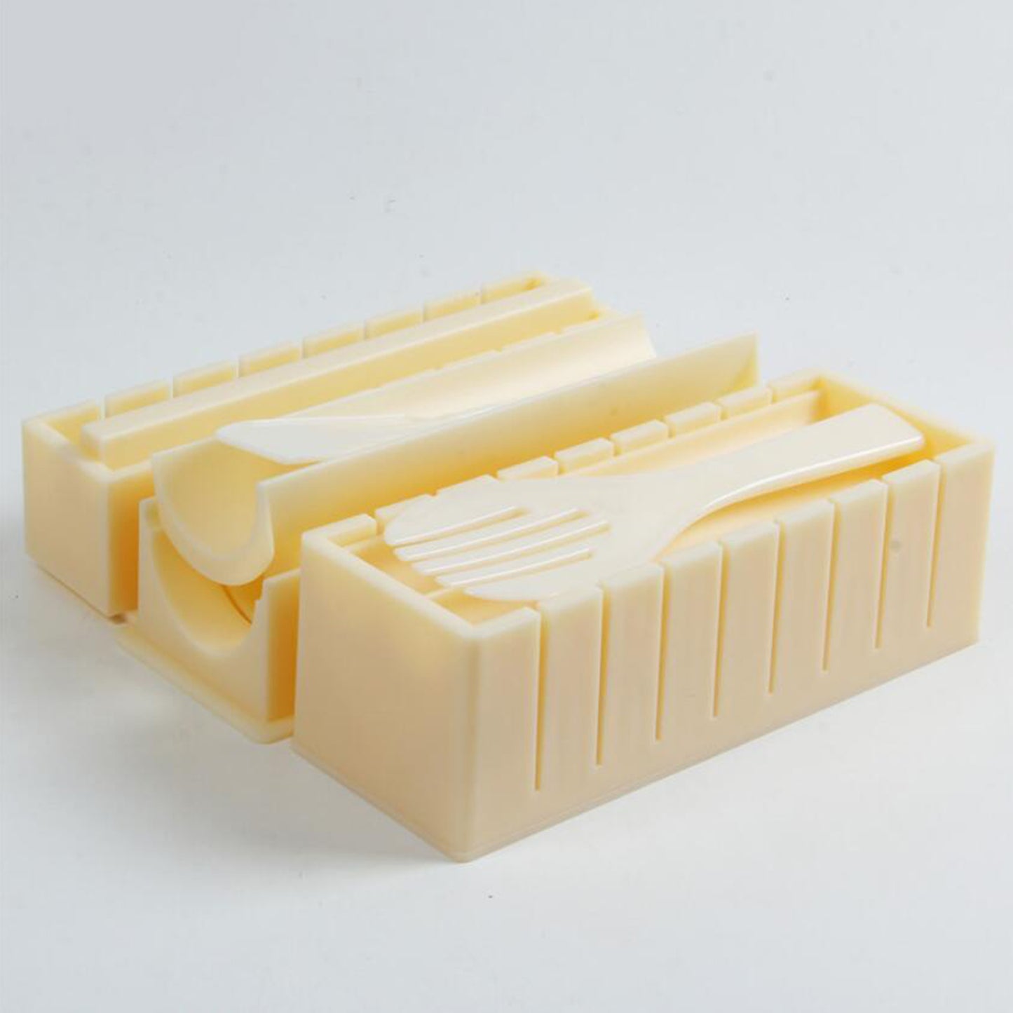 Sushi Making Kit Rice Roll Mold Making Sushi Tool for Kitchen Beige