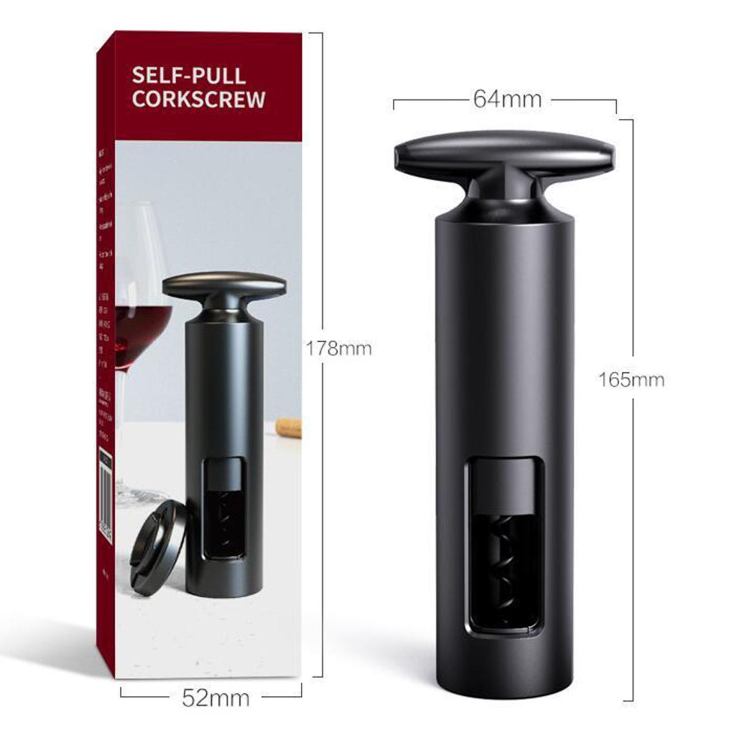 Wine Opener Manual Corkscrew Bottle Opener for Home Party Bar Accessories