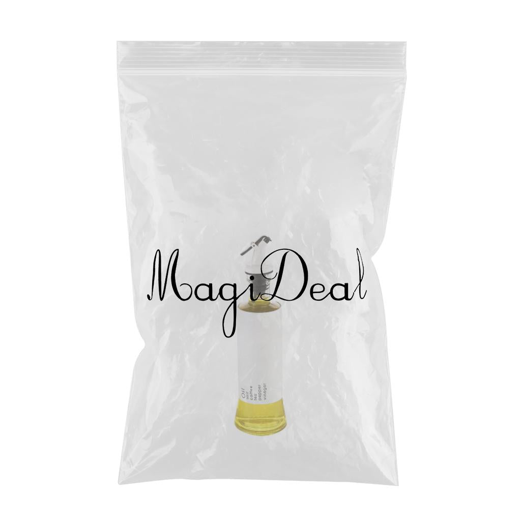 Oil Dispenser Bottle 10oz Glass Decanter for Kitchen BBQ Baking Grilling white