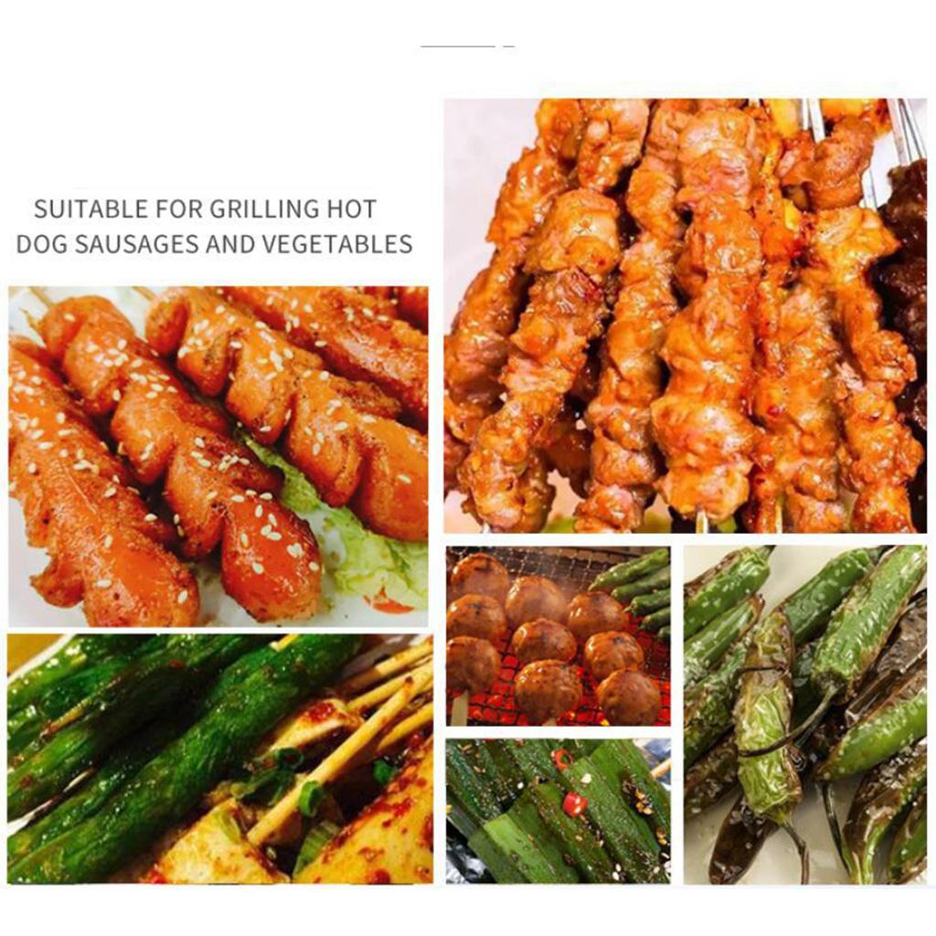 Grilling Baskets Non-Stick Grill Basket Grill Baskets for Vegetable,Onion Wood