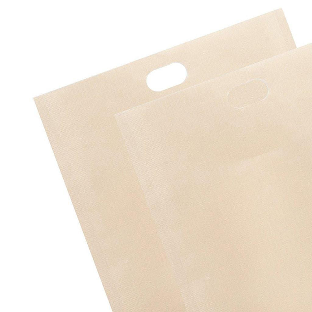5x Non-Stick Heat Resistant Sandwich Toaster Bags Safe Reusable Pastry Bags 16x16.5cm