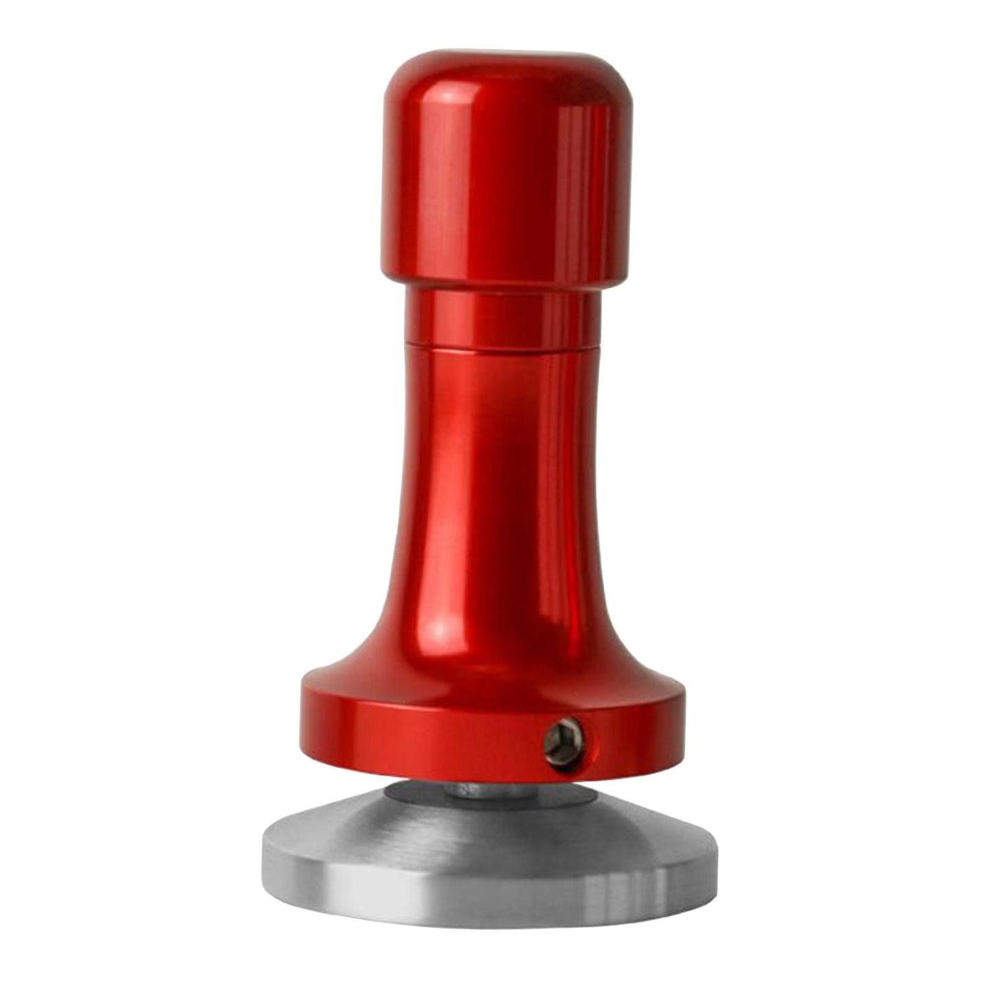 Professional Espresso Coffee Tamper Stainless Steel for Coffee Beans Powder Red 58mm