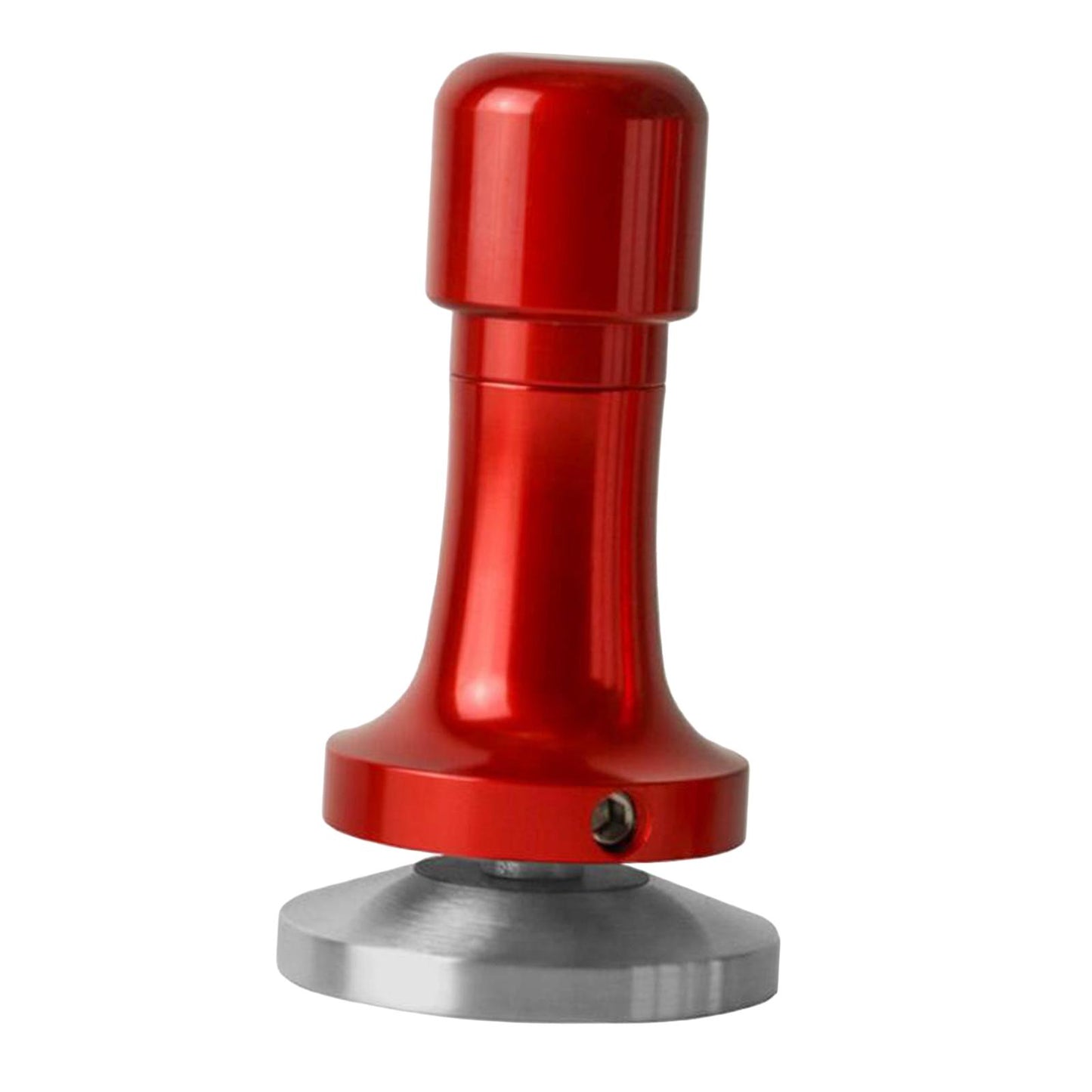 Professional Espresso Coffee Tamper Stainless Steel for Coffee Beans Powder Red 58mm
