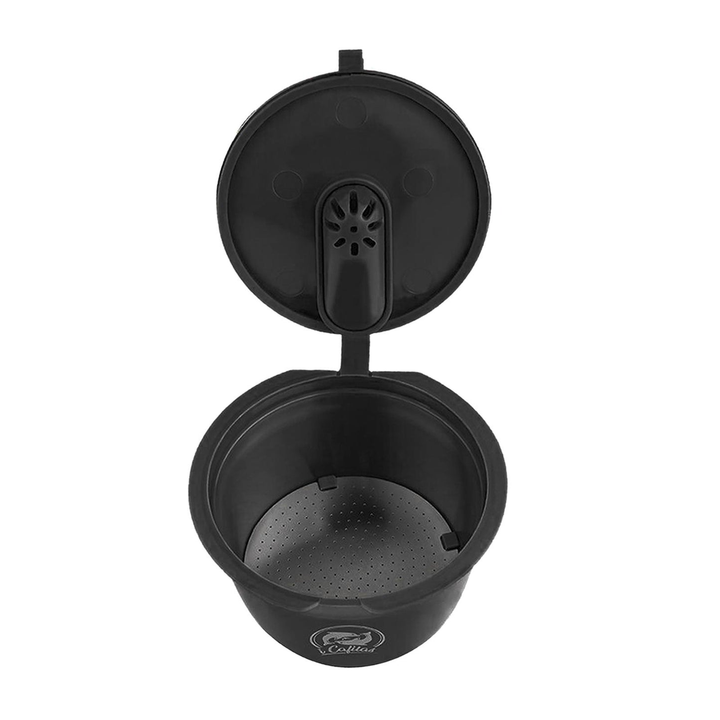 Refillable Coffee Capsule Cup For Nescafes Coffee Machine Black