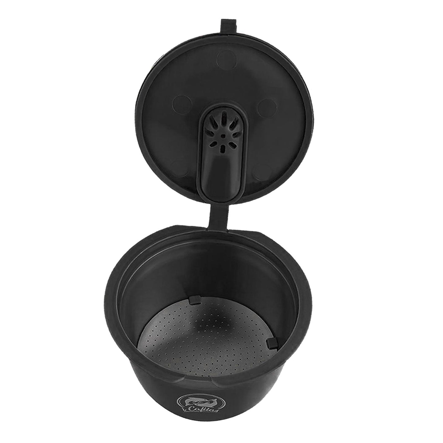 Refillable Coffee Capsule Cup For Nescafes Coffee Machine Black