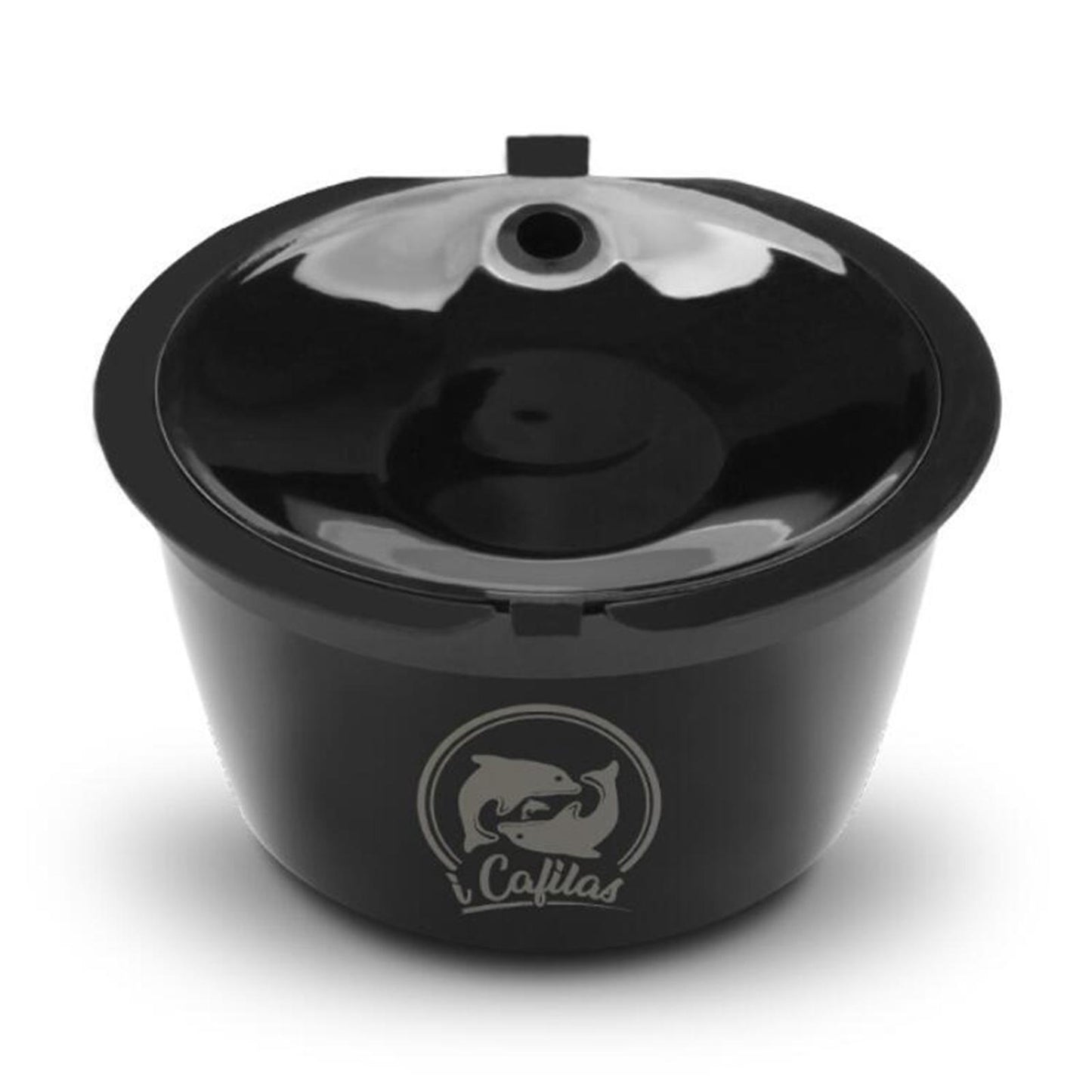 Refillable Coffee Capsule Cup For Nescafes Coffee Machine Black