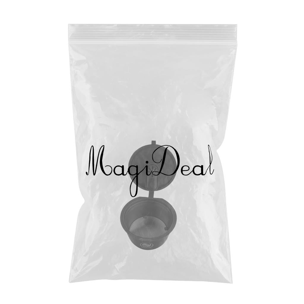 Refillable Coffee Capsule Cup For Nescafes Coffee Machine Black