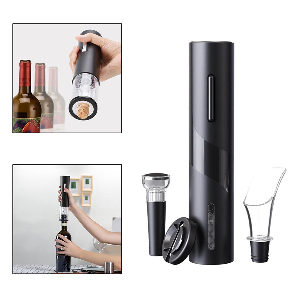 Electric Wine Opener Automatic Cordless Corkscrew Bottle Tool Style 2