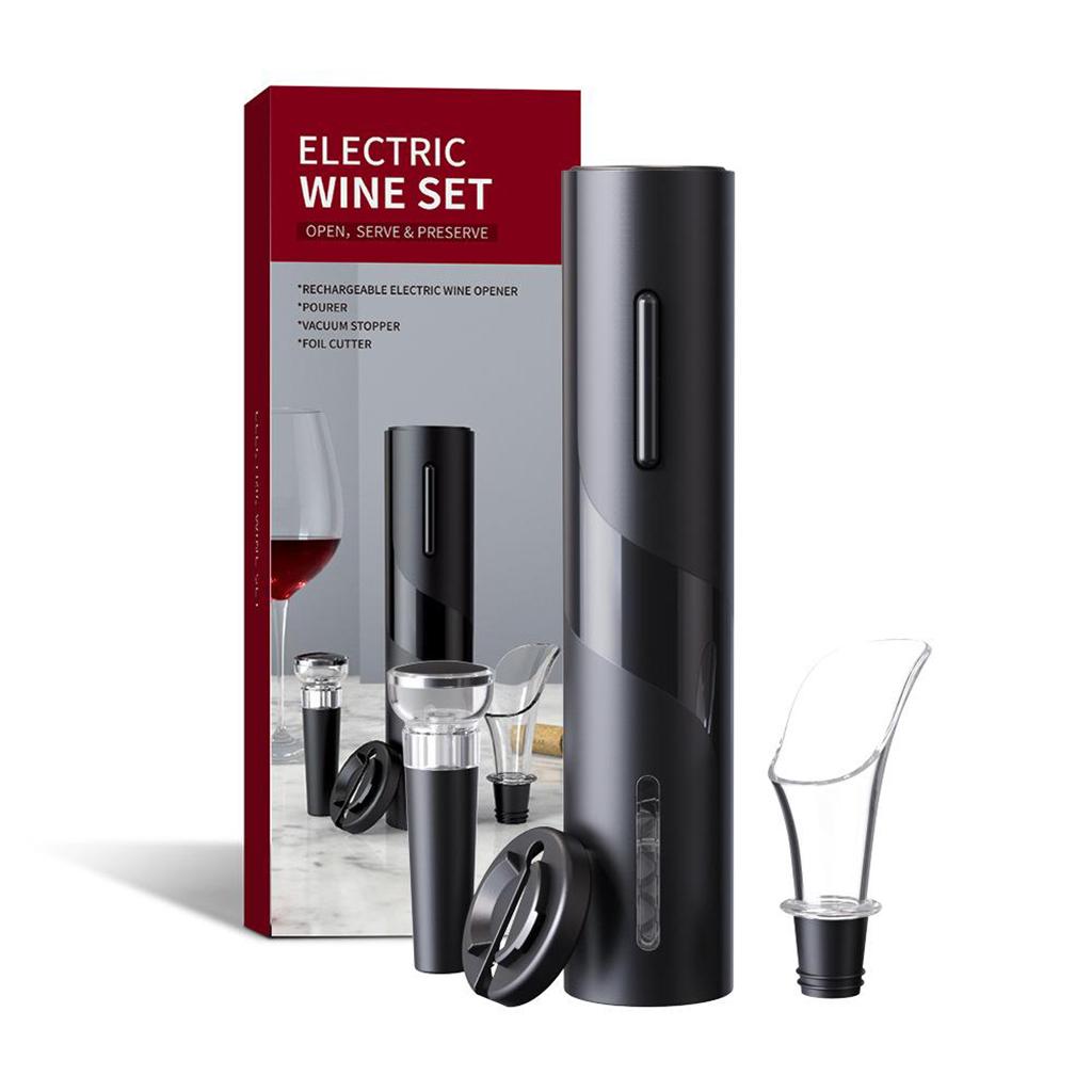 Electric Wine Opener Automatic Cordless Corkscrew Bottle Tool Style 2