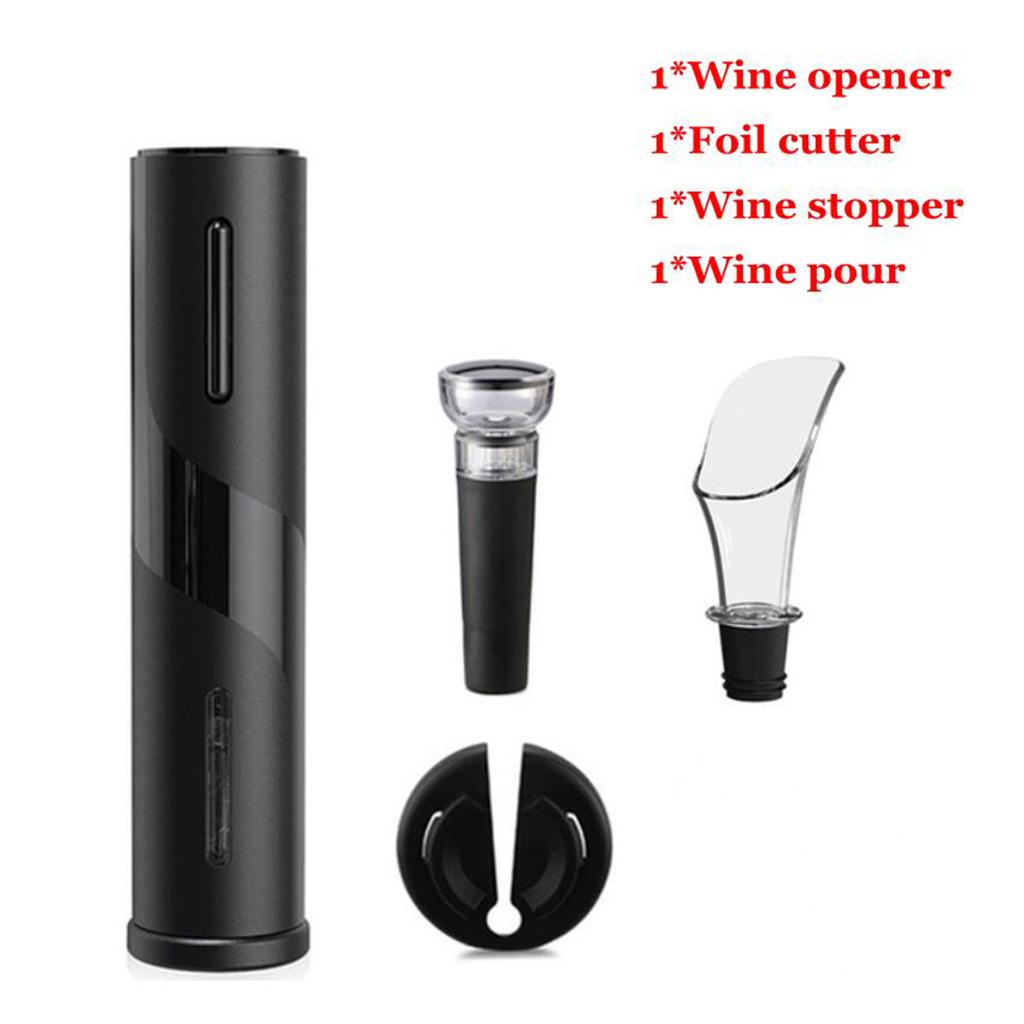 Electric Wine Opener Automatic Cordless Corkscrew Bottle Tool Style 2