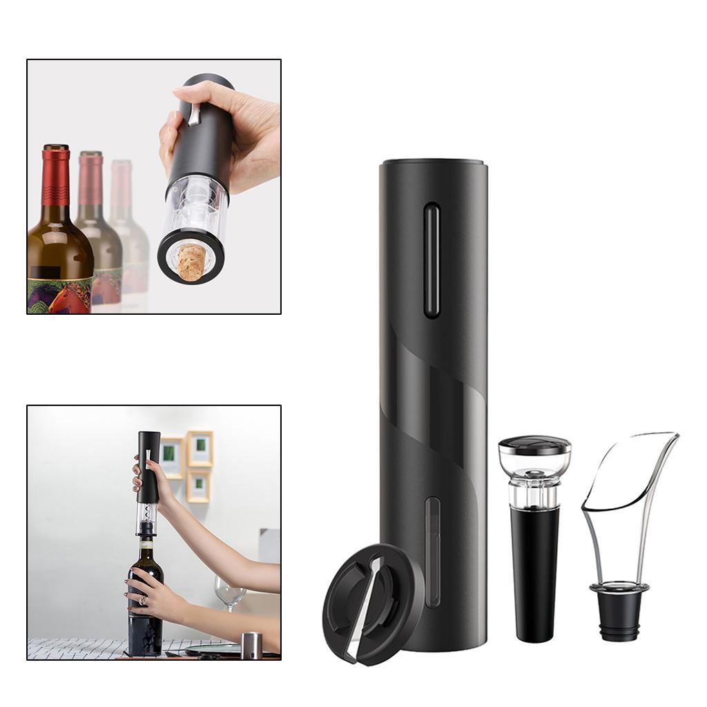 Electric Wine Opener Automatic Cordless Corkscrew Bottle Tool Style 4