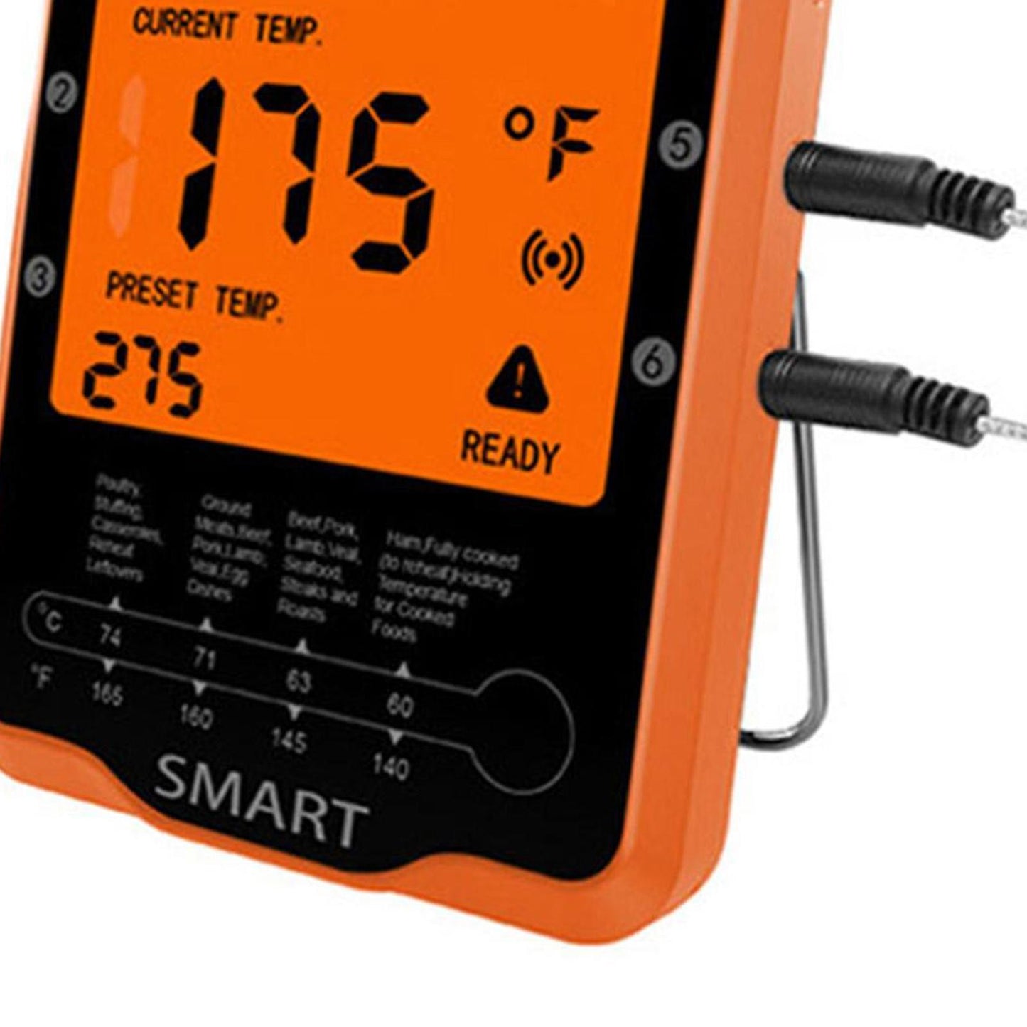 Digital Instant Read Meat Thermometer Cooking Wireless Bluetooth Thermometer 4 Probes