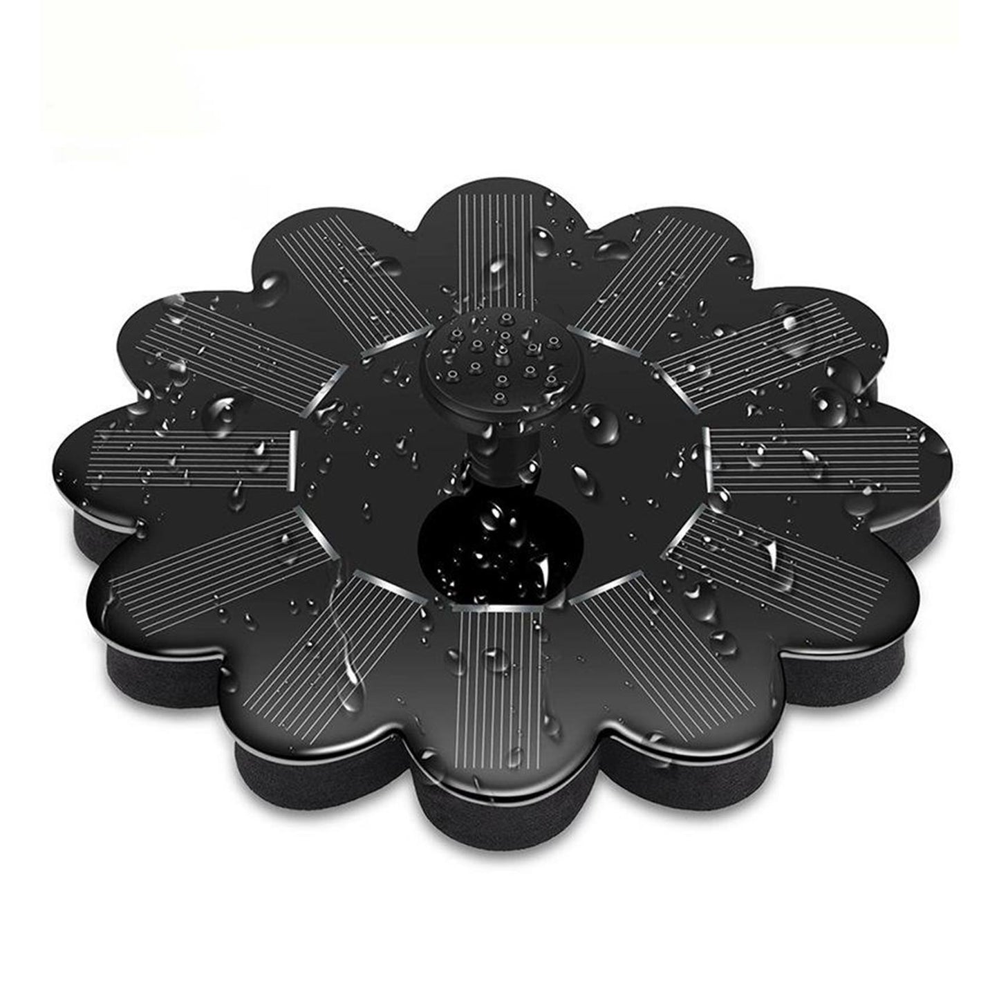 Solar Water Fountain, Solar Bird Bath Fountain Pump for Pool Pond 1.4W 7V