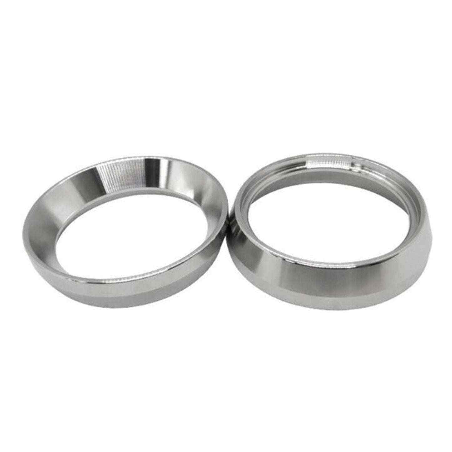 Stainless Steel Espresso Coffee Dosing Ring Funnel 54mm