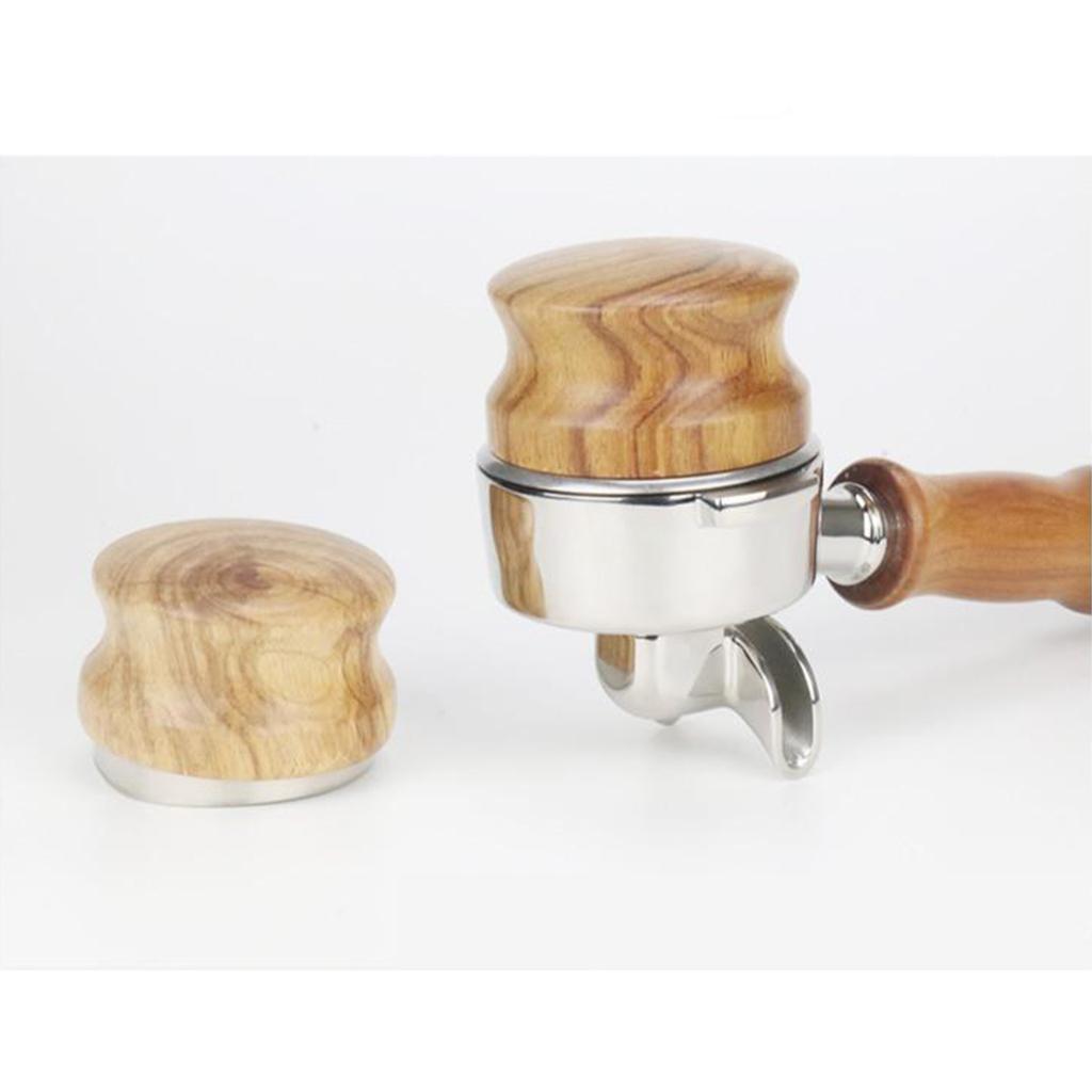 Kitchen Espresso Distributor Coffee Tamper 58.35mm Barista Tool Style1