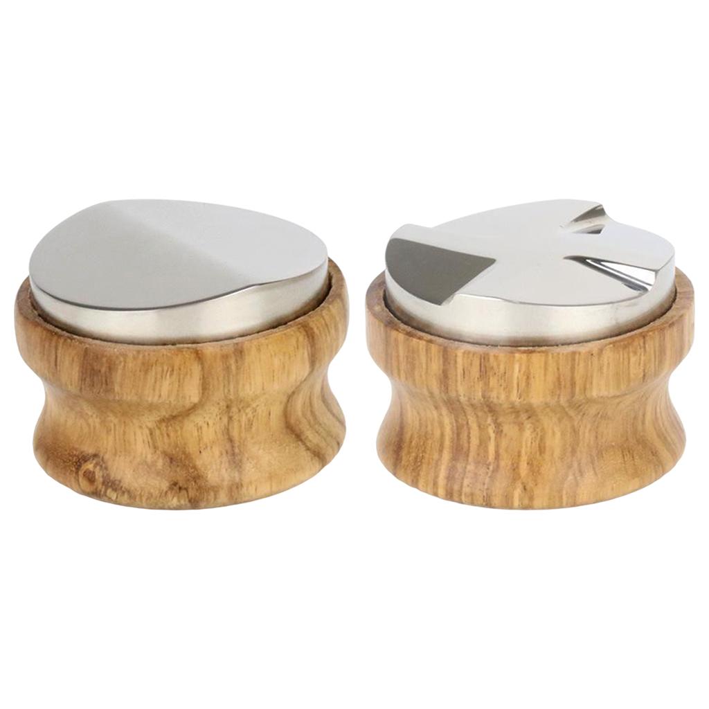 Kitchen Espresso Distributor Coffee Tamper 58.35mm Barista Tool Style1
