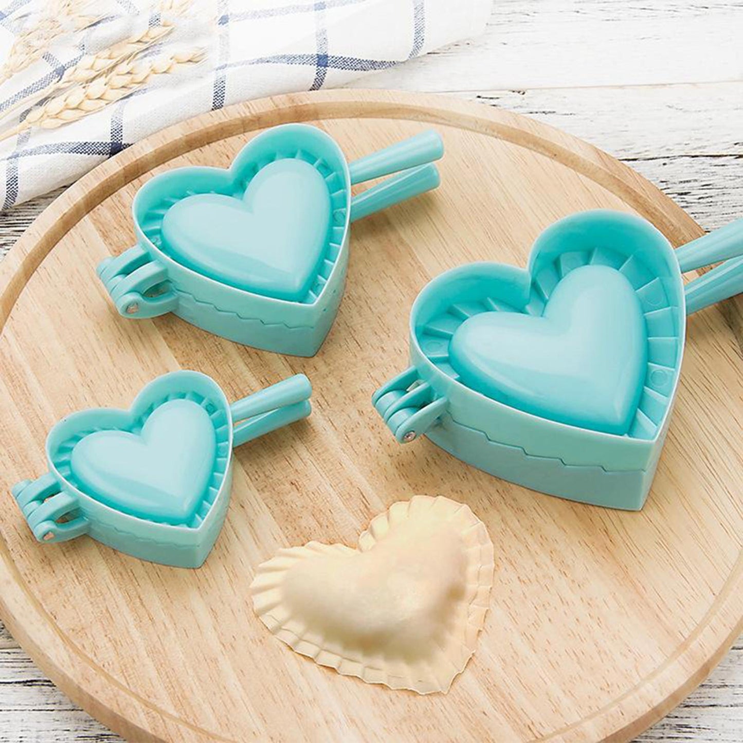 Dumpling Mold Pierogi Turnover Empanada Dough Ravioli Press Maker Large