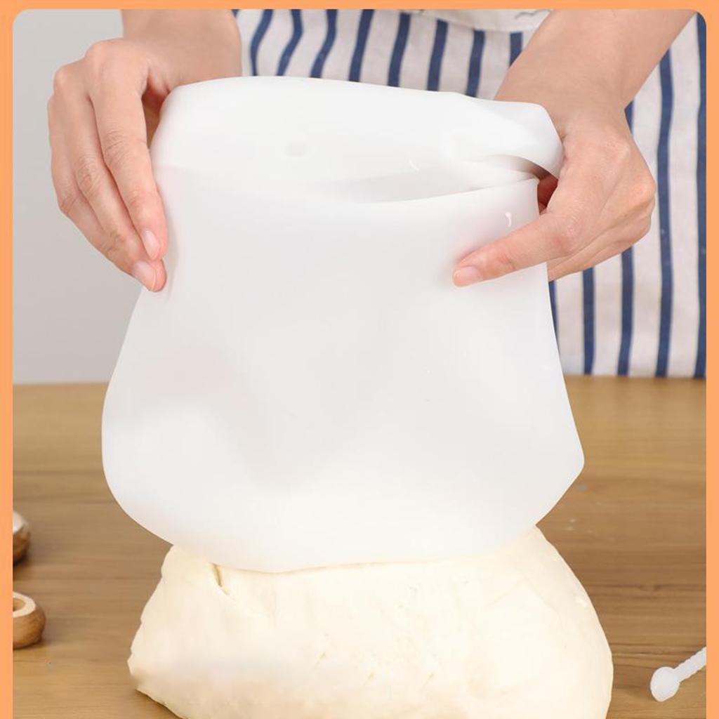 Non Stick Silicone Kneading Dough Bag Versatile Bread Pastry Dough Mixer Small
