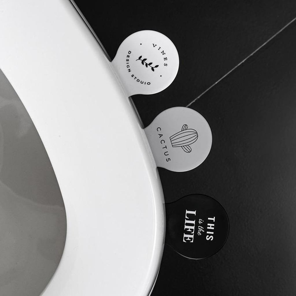 Nordic Toilet Seat Cover Lifter Toilet Handle Lifter Home Bathroom Style 1